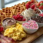 Valentine’s Day Waffle Board