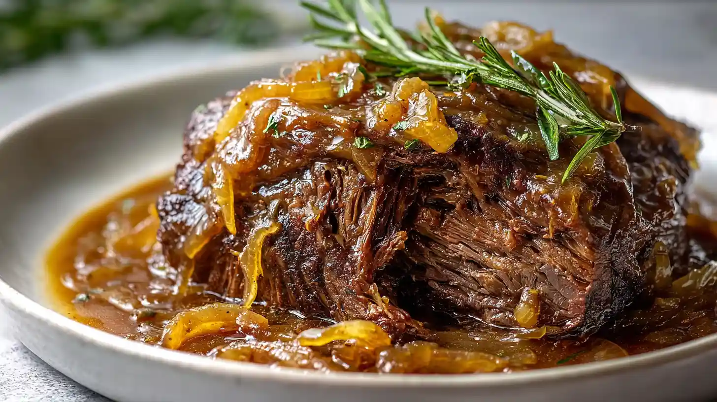 Comforting French Onion Pot Roast