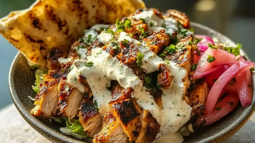 Chicken Shawarma with Garlic Sauce